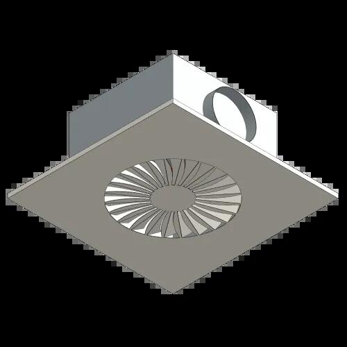 Revit Model Diffuser Swirl diffusers - BIM models - Solid Air Climate Solutions