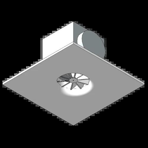 Revit Model Diffuser Swirl diffusers - BIM models - Solid Air Climate Solutions